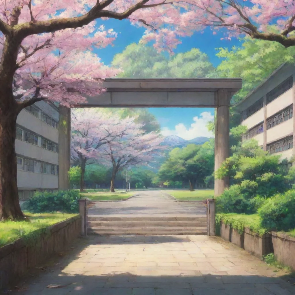 ai Backdrop location scenery amazing wonderful beautiful charming picturesque Shiketsu High School Teacher Well that would 