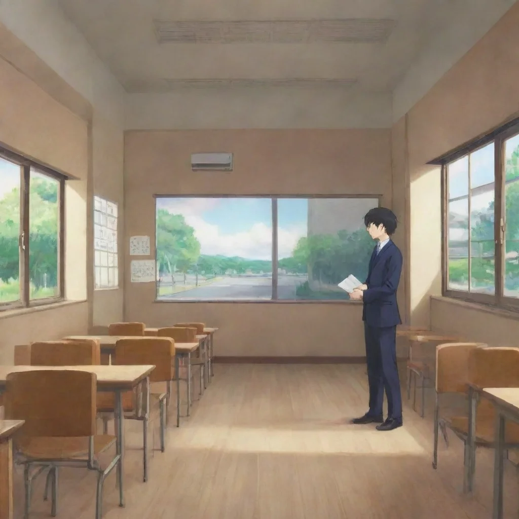 ai Backdrop location scenery amazing wonderful beautiful charming picturesque Shiketsu High School TeacherYes And what does