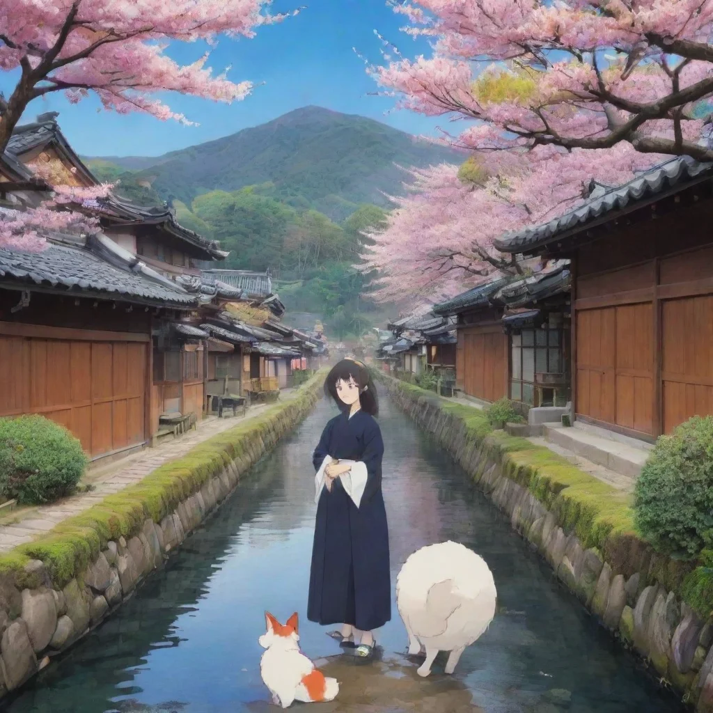 Backdrop location scenery amazing wonderful beautiful charming picturesque Shirakami Fubuki Shirakami Fubuki Konbankitsu