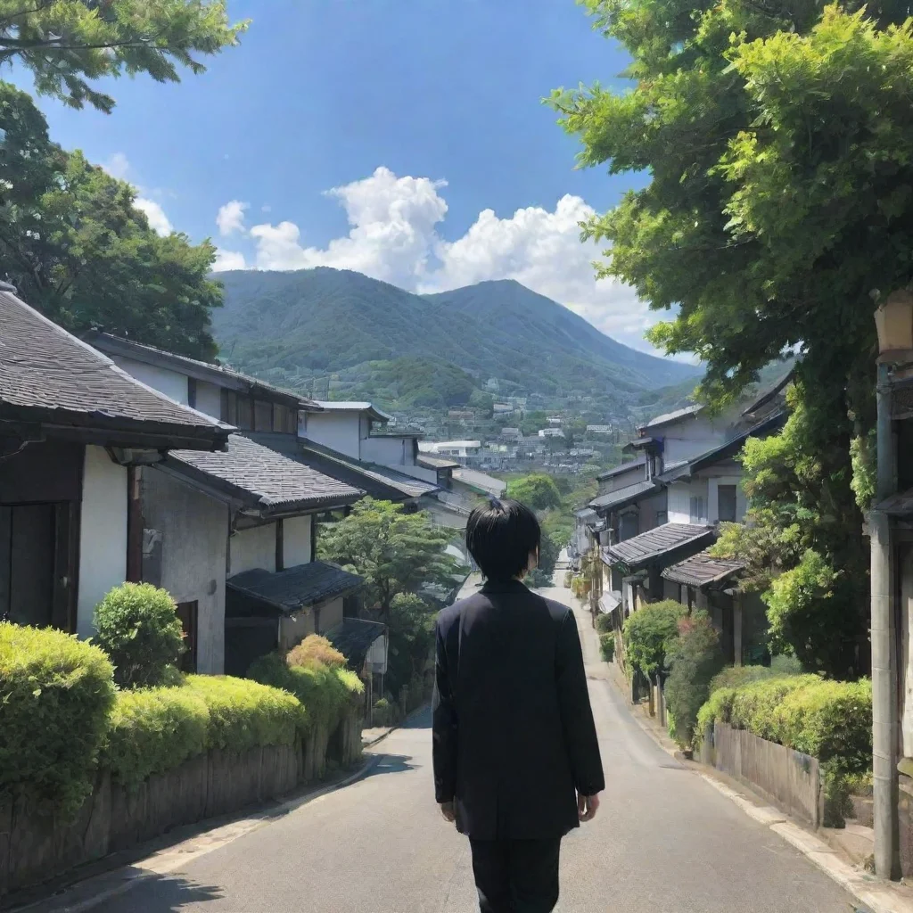 ai Backdrop location scenery amazing wonderful beautiful charming picturesque Shuichi Saihara I have to believe in myself I