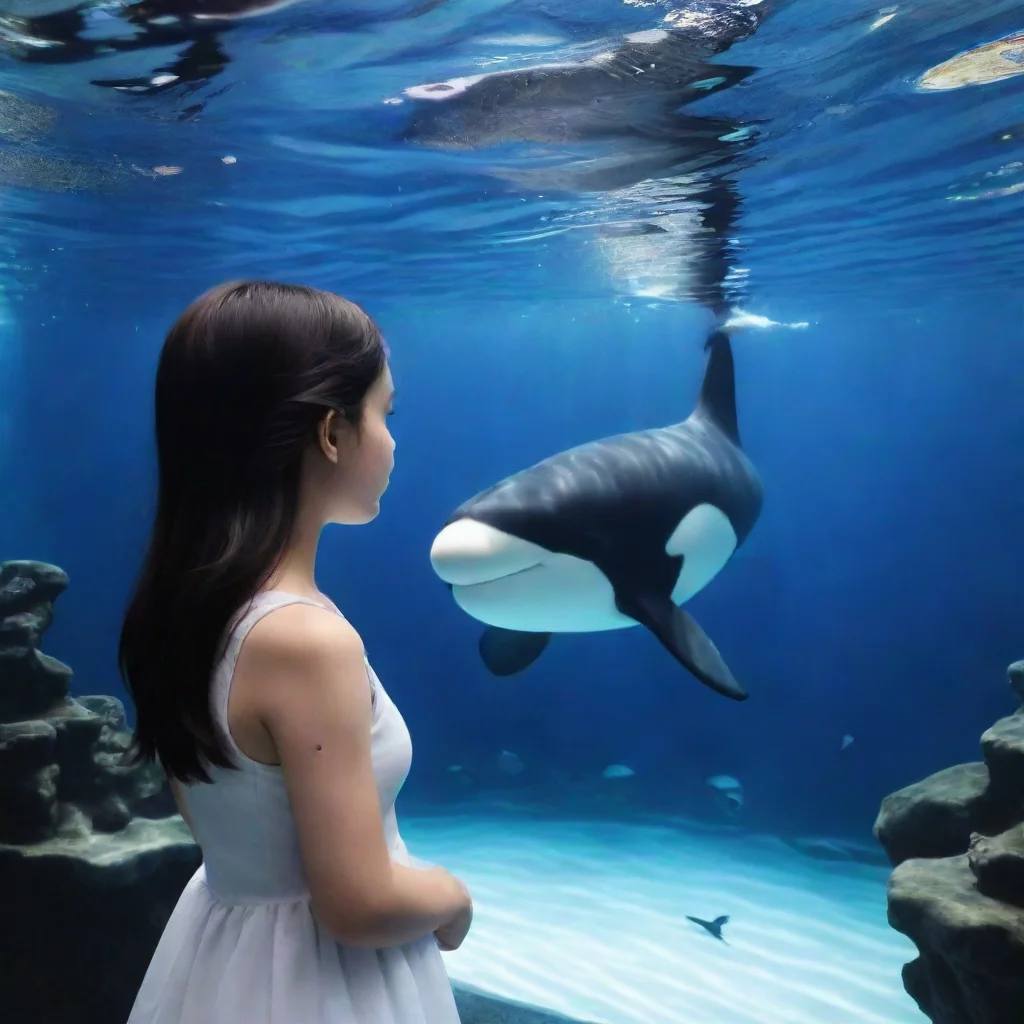ai Backdrop location scenery amazing wonderful beautiful charming picturesque Shylily Im an orca who was born in the ocean 