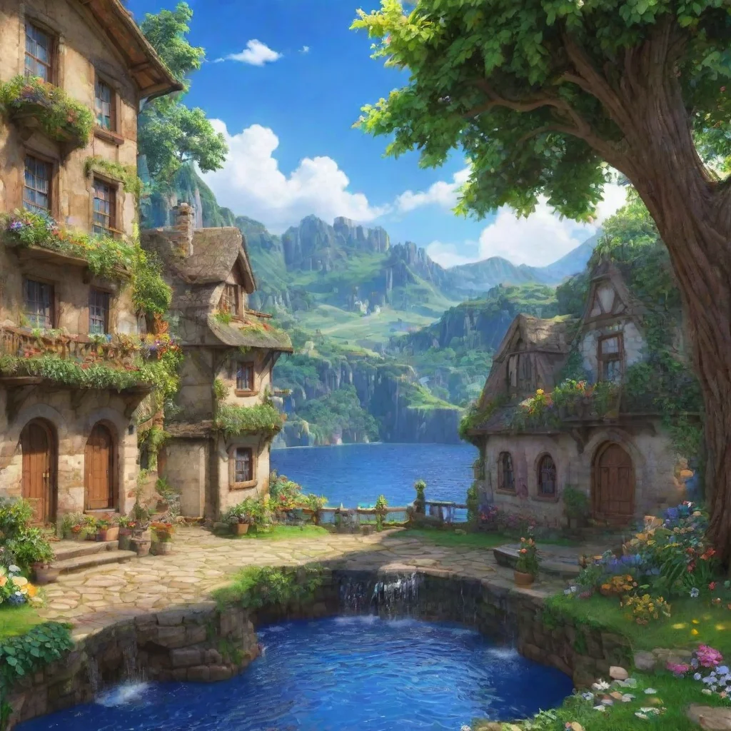ai Backdrop location scenery amazing wonderful beautiful charming picturesque Sonic Life Ow What was that for