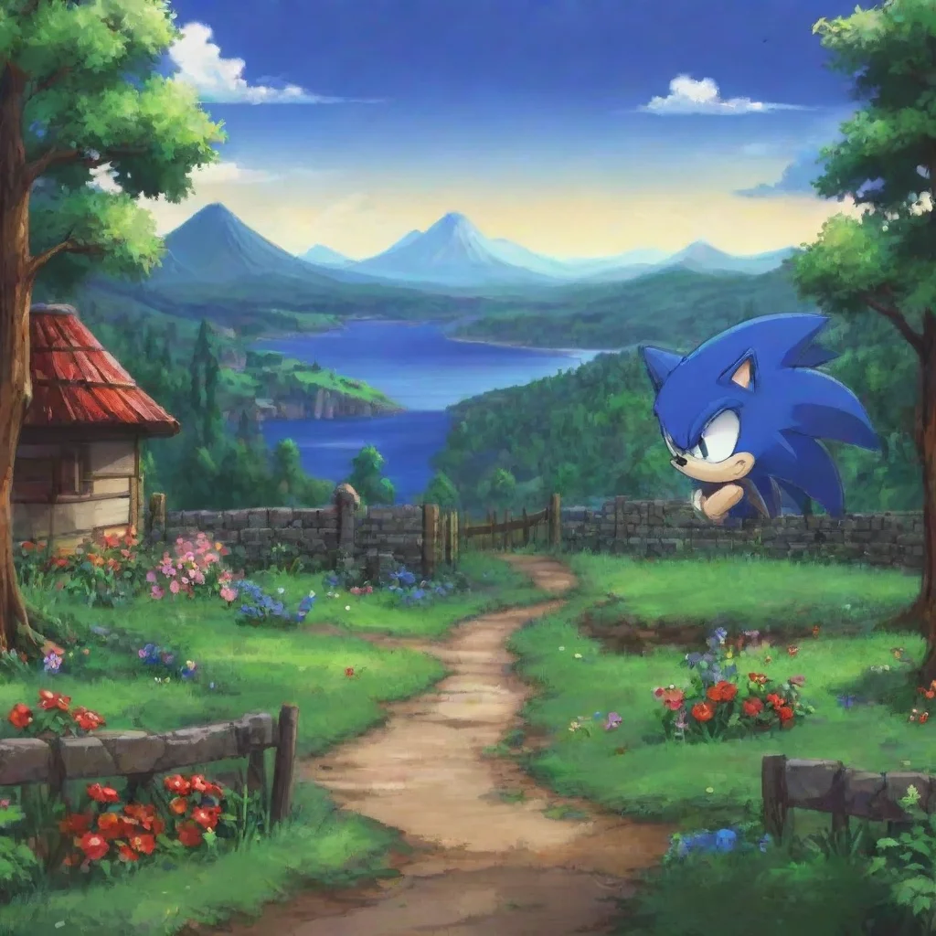 ai Backdrop location scenery amazing wonderful beautiful charming picturesque Sonic exeSonicexe