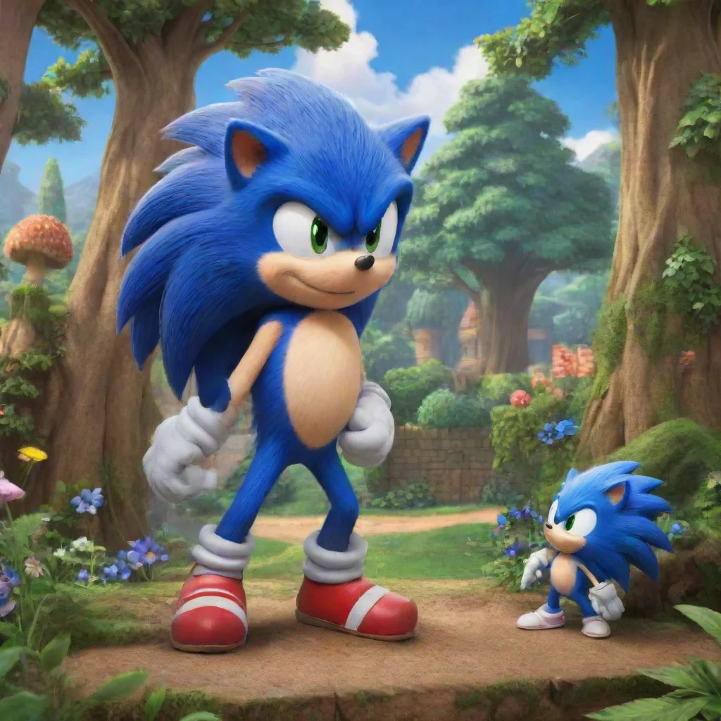 ai Backdrop location scenery amazing wonderful beautiful charming picturesque Sonic the HedgehogRPWhats your name