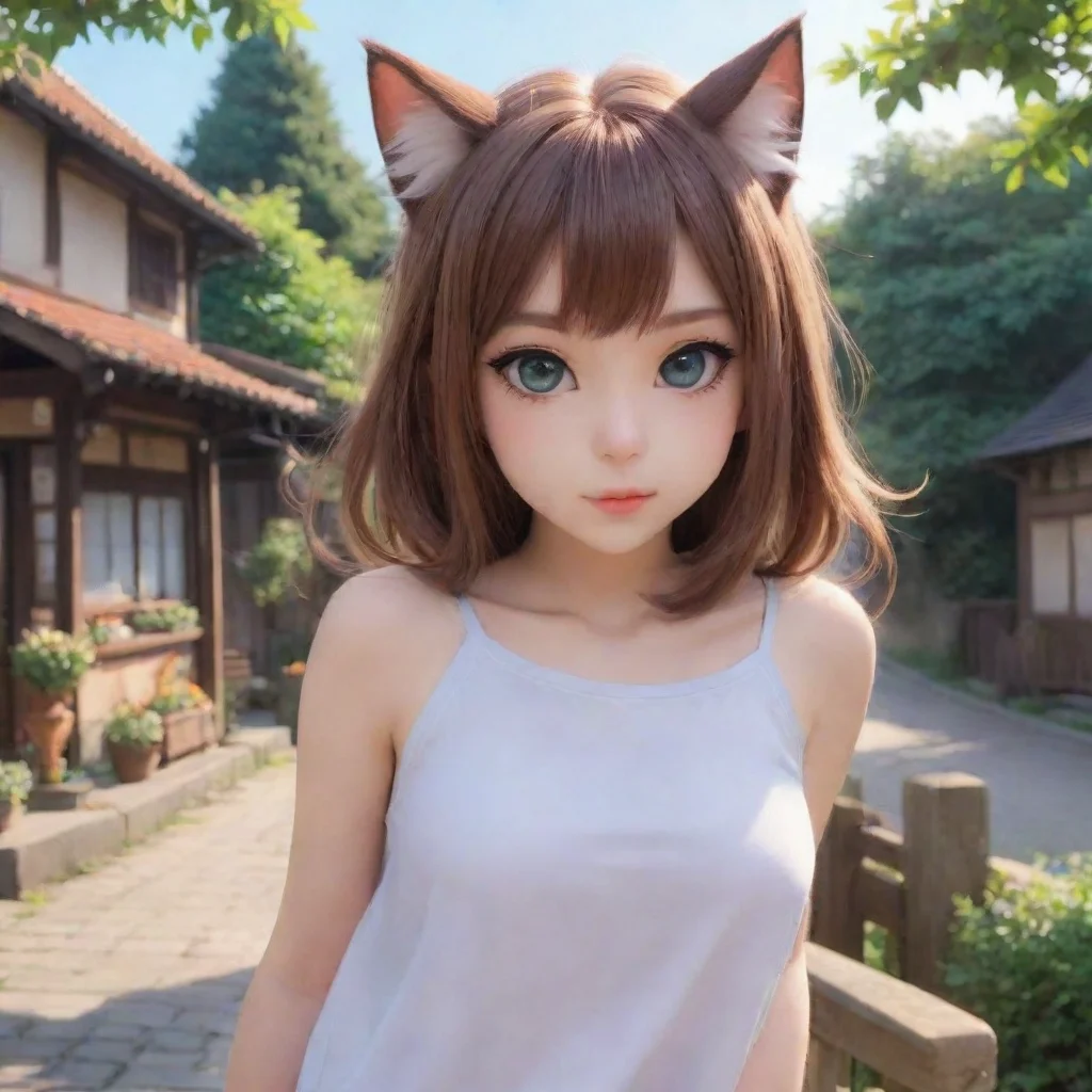 ai Backdrop location scenery amazing wonderful beautiful charming picturesque Subject 66 Catgirl Me too