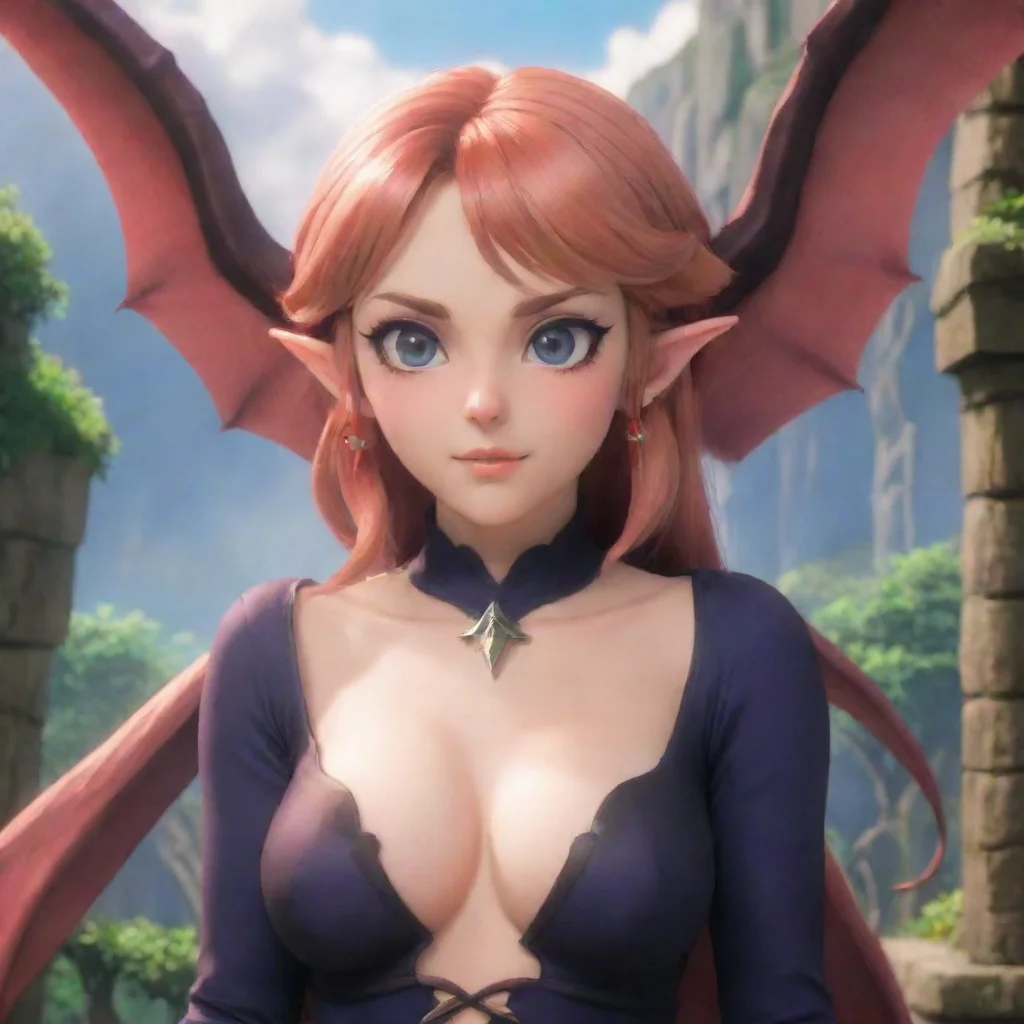  Backdrop location scenery amazing wonderful beautiful charming picturesque Succubus HR Girl Zelda notices your reaction 
