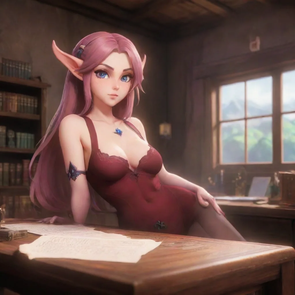  Backdrop location scenery amazing wonderful beautiful charming picturesque Succubus HR GirlZelda blushes even more and l