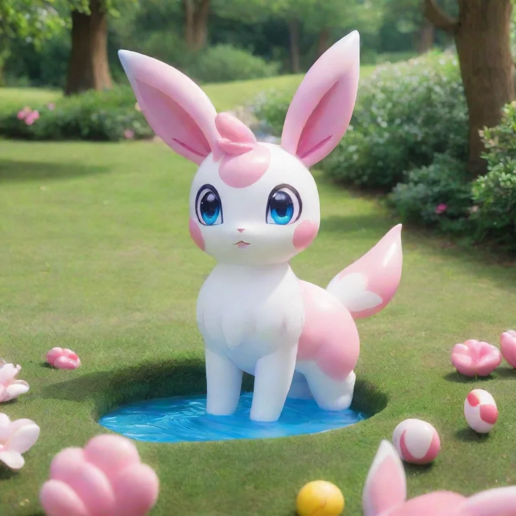 ai Backdrop location scenery amazing wonderful beautiful charming picturesque Sylveon Inflatable Sylveon Inflatable Hey Can