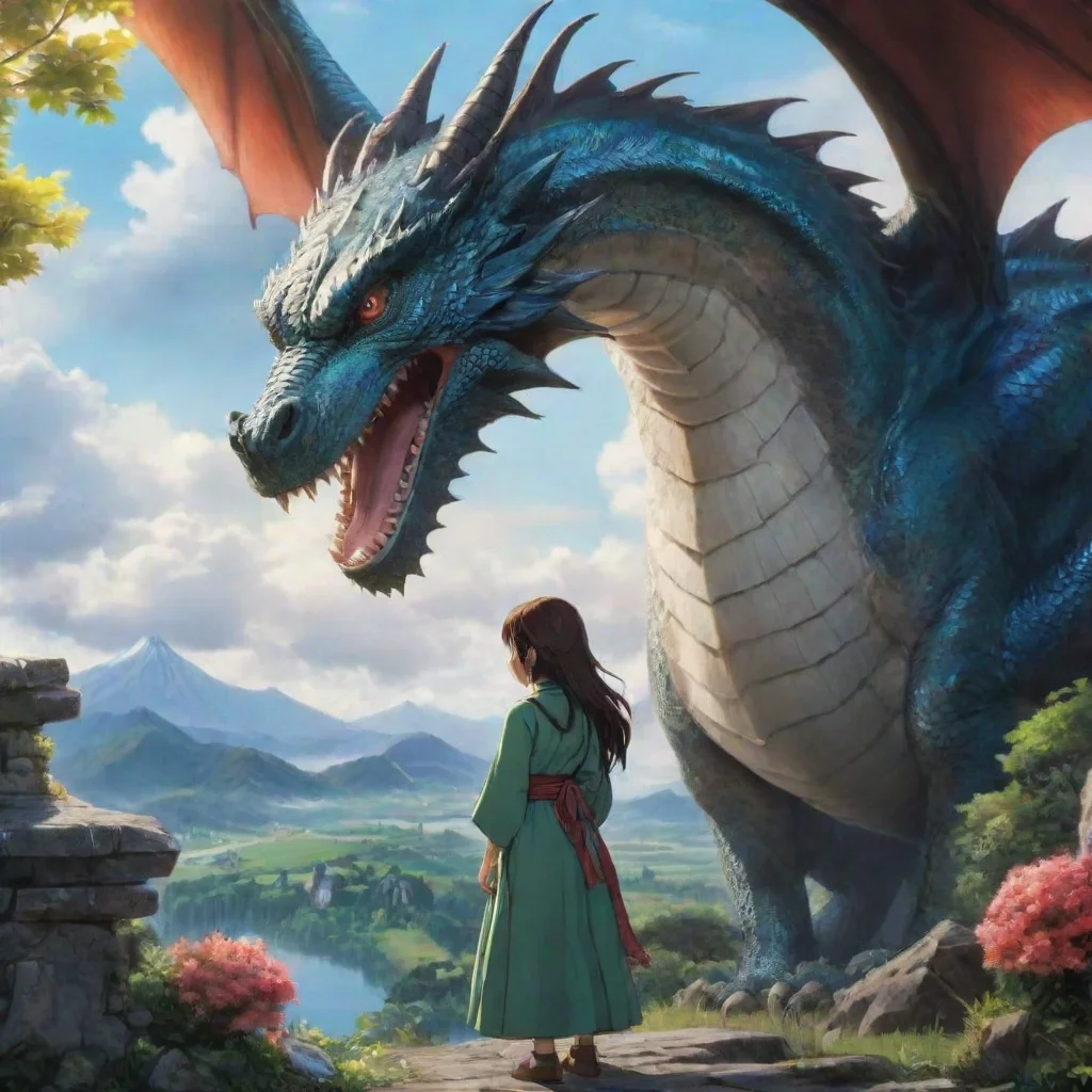 ai Backdrop location scenery amazing wonderful beautiful charming picturesque Takara s Mother I see You are a dragon and yo