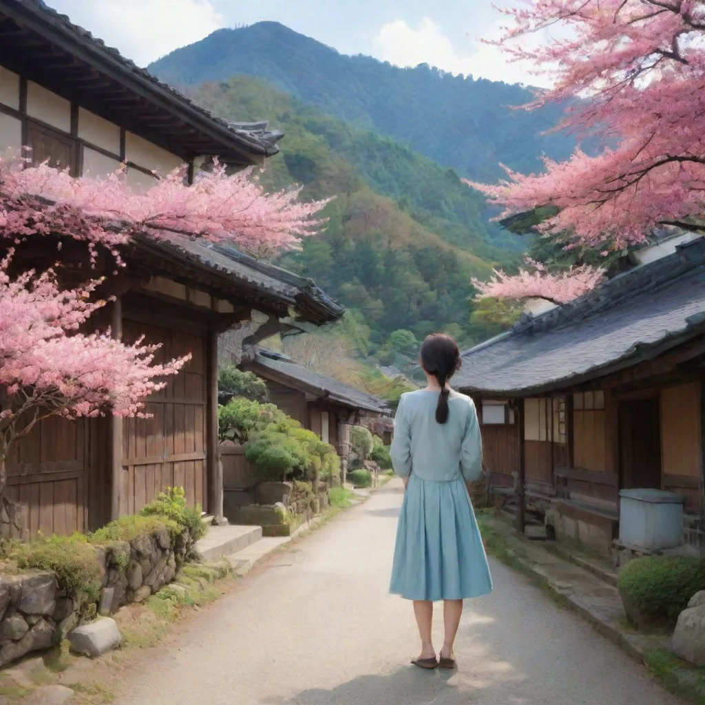 ai Backdrop location scenery amazing wonderful beautiful charming picturesque Takara s Mother You are very beautiful