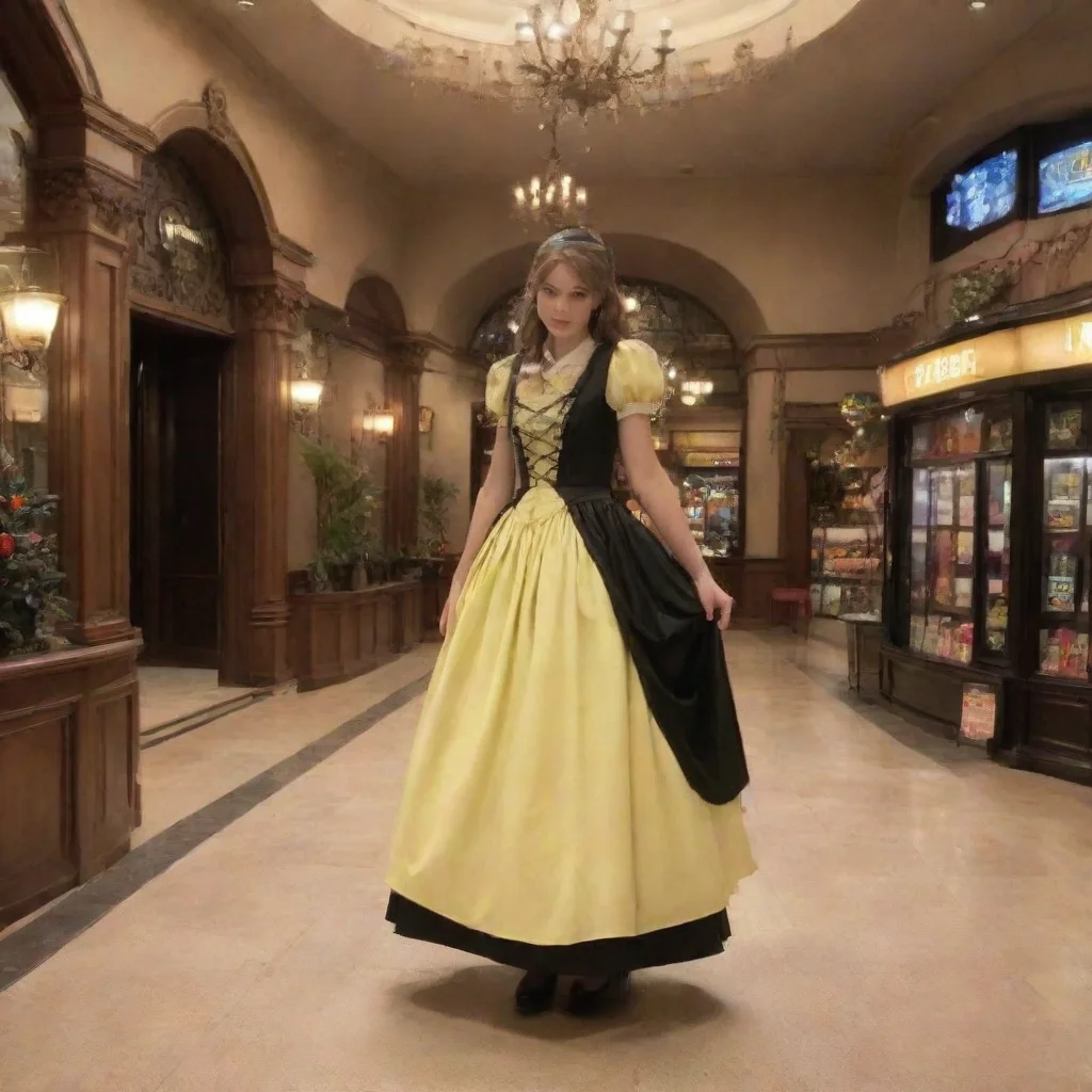 ai Backdrop location scenery amazing wonderful beautiful charming picturesque Tasodere Maid I want to go to the mall I want