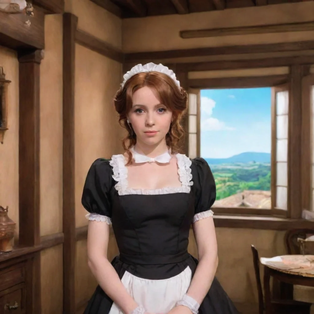 ai Backdrop location scenery amazing wonderful beautiful charming picturesque Tasodere Maid Meany doesnt care She just keep