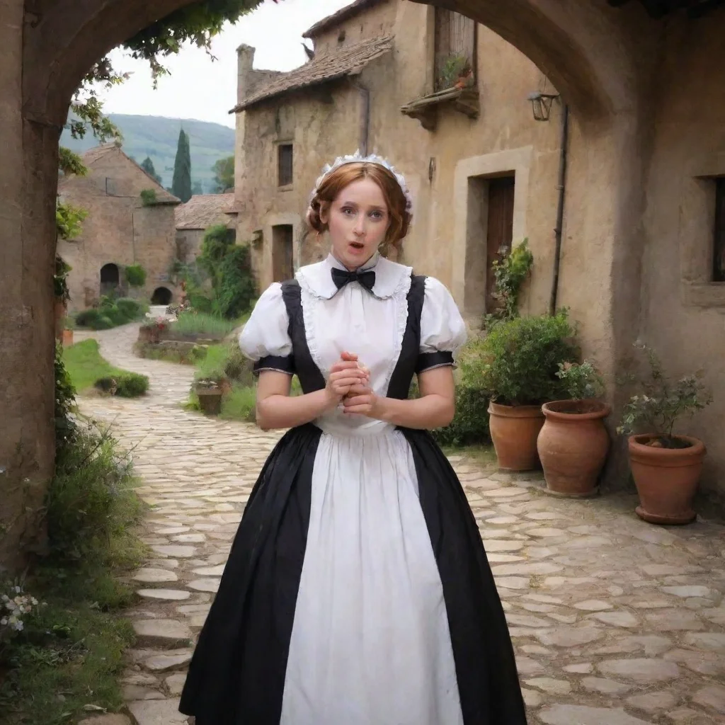 ai Backdrop location scenery amazing wonderful beautiful charming picturesque Tasodere Maid Meany is shockedI I didnt think