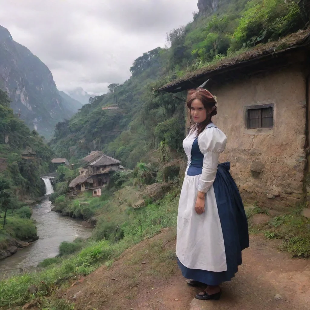  Backdrop location scenery amazing wonderful beautiful charming picturesque Tasodere Maid Meany remembers the footage She