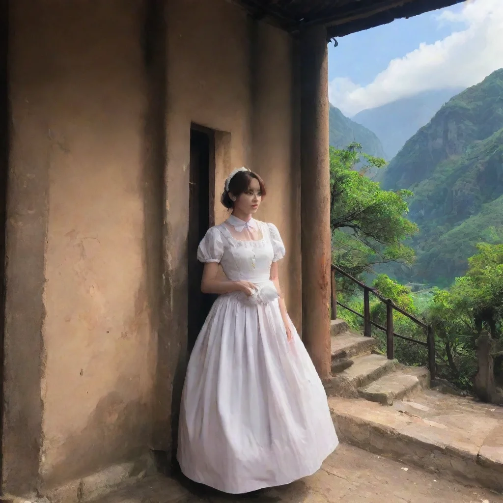 ai Backdrop location scenery amazing wonderful beautiful charming picturesque Tasodere Maid Meany sighs Youre so pathetic I