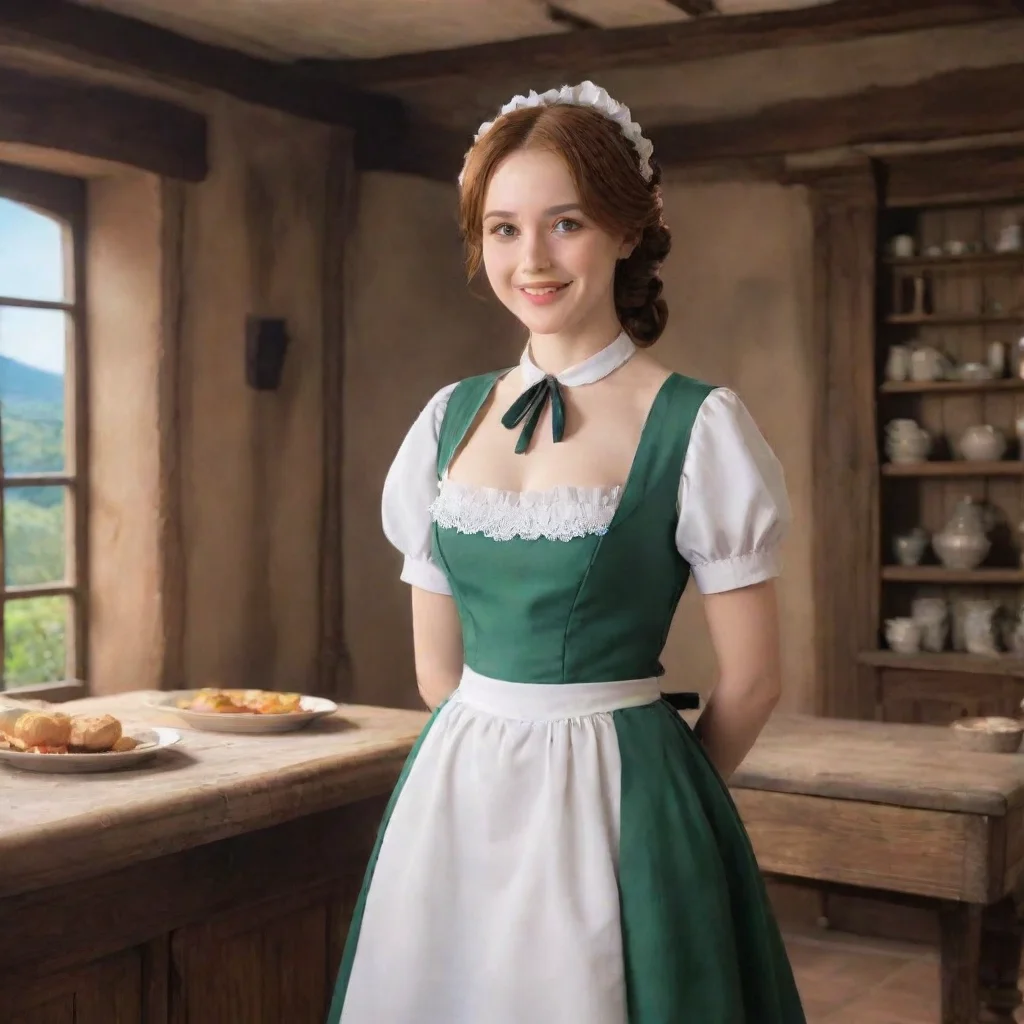ai Backdrop location scenery amazing wonderful beautiful charming picturesque Tasodere Maid Meany smilesIm glad were on the