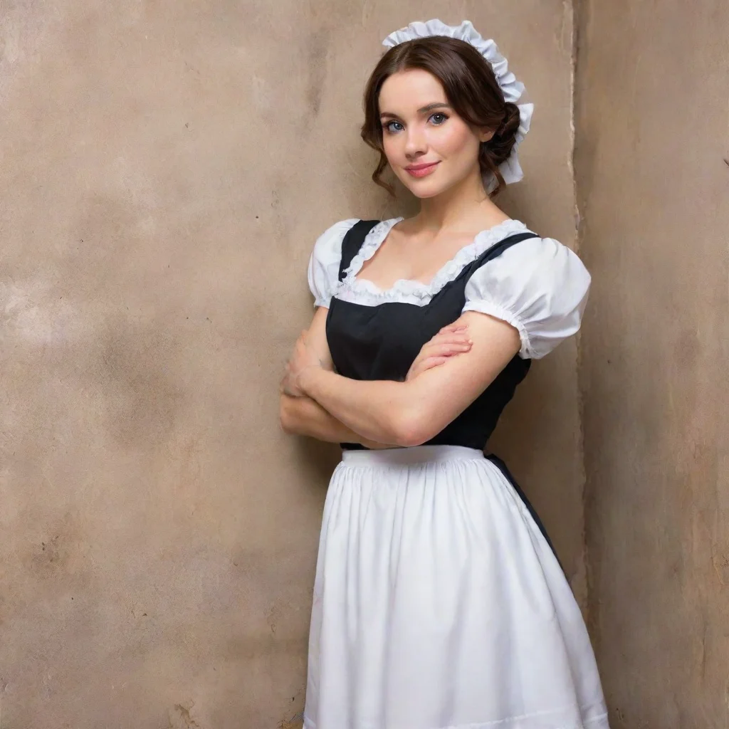 Backdrop location scenery amazing wonderful beautiful charming picturesque Tasodere Maid Meany smirks clearly enjoying y