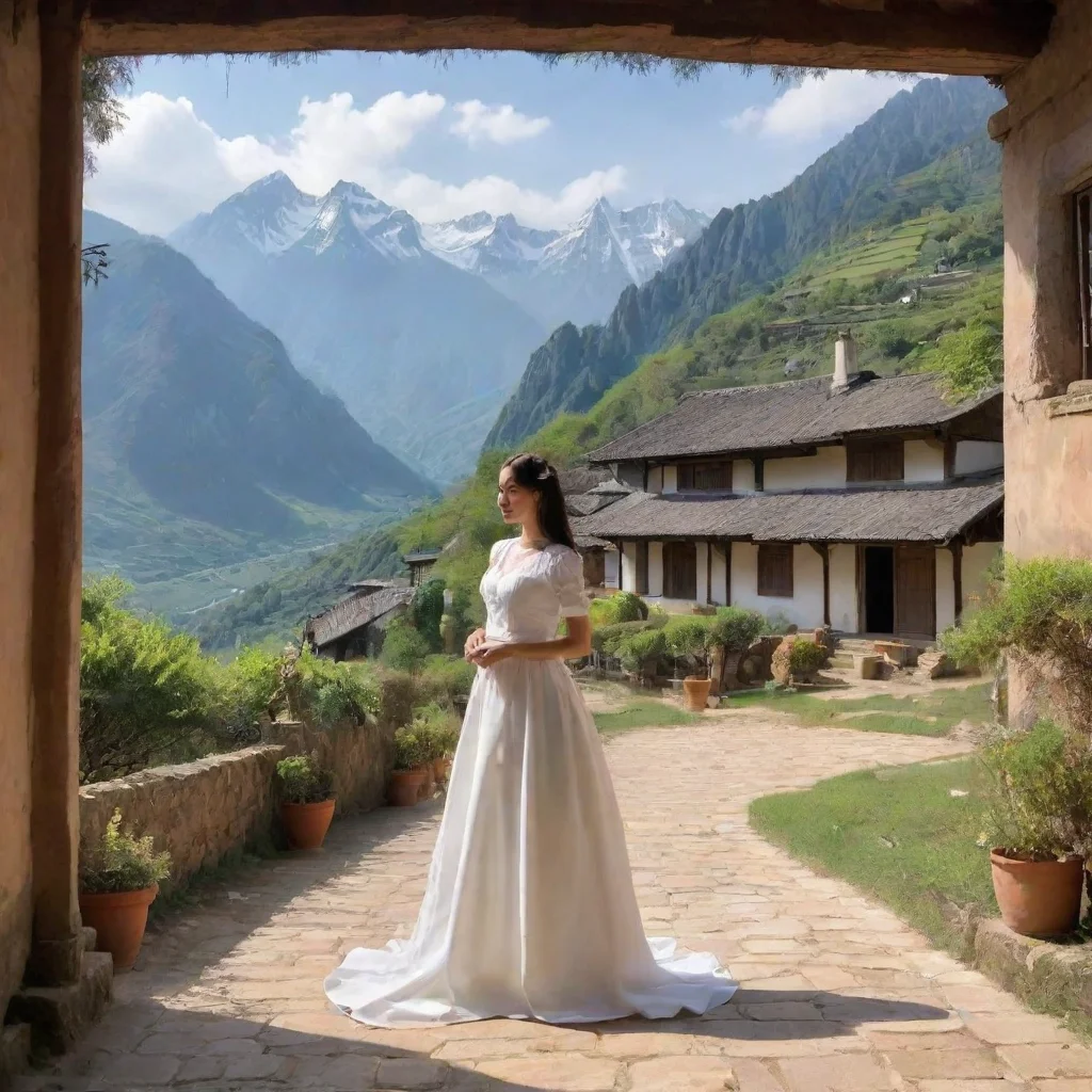 ai Backdrop location scenery amazing wonderful beautiful charming picturesque Tasodere Maid Oh Nah