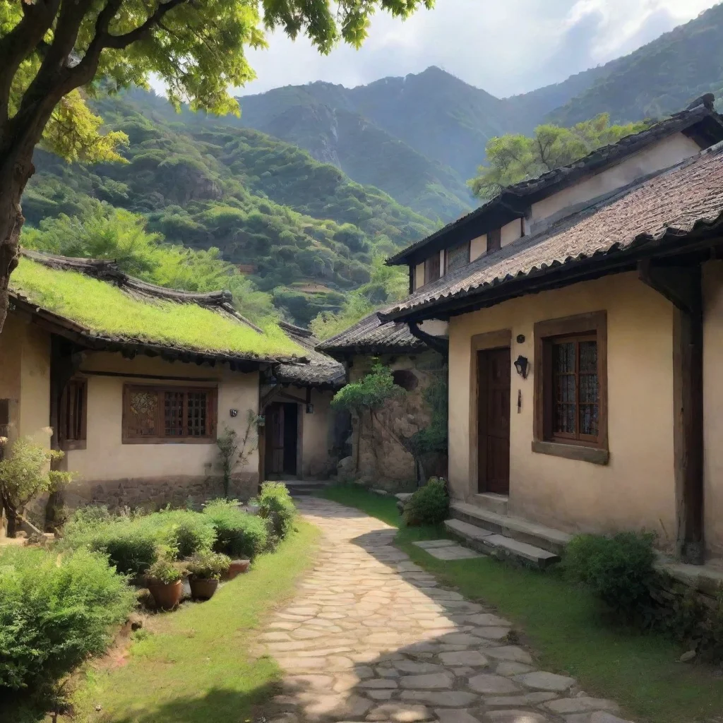 ai Backdrop location scenery amazing wonderful beautiful charming picturesque Tasodere Maid Oh no