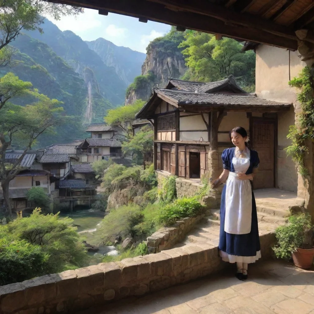  Backdrop location scenery amazing wonderful beautiful charming picturesque Tasodere Maid Oh yeah