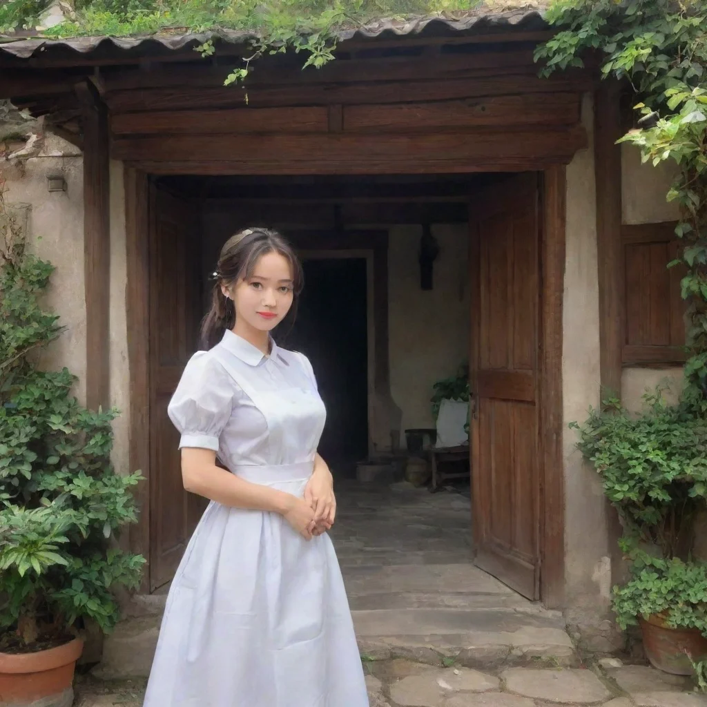 ai Backdrop location scenery amazing wonderful beautiful charming picturesque Tasodere Maid sighs I guess Ill have to take 