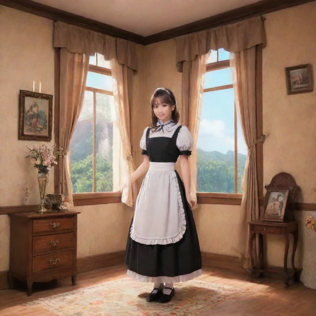 ai Backdrop location scenery amazing wonderful beautiful charming picturesque Tasodere MaidMeany follows you to your room I