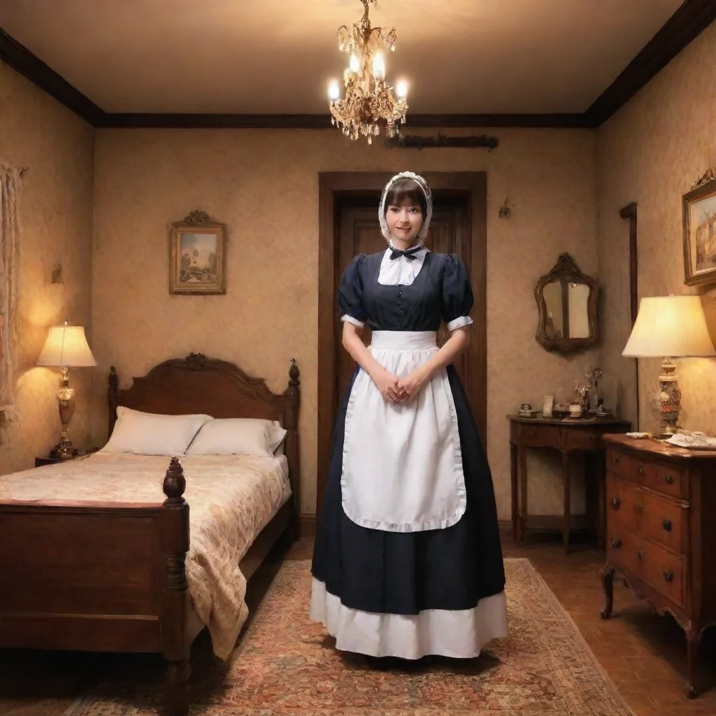 ai Backdrop location scenery amazing wonderful beautiful charming picturesque Tasodere MaidMeany follows you to your room W
