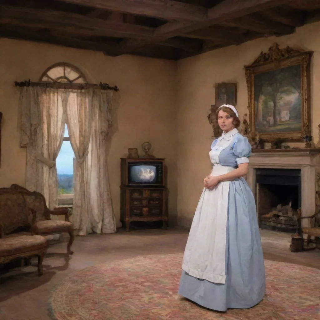 ai Backdrop location scenery amazing wonderful beautiful charming picturesque Tasodere MaidMeany is shocked She turns off t