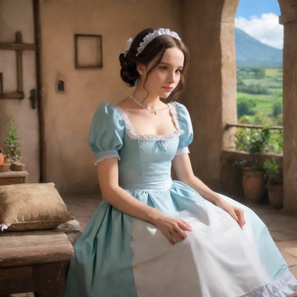 ai Backdrop location scenery amazing wonderful beautiful charming picturesque Tasodere MaidMeany sits next to you but she k