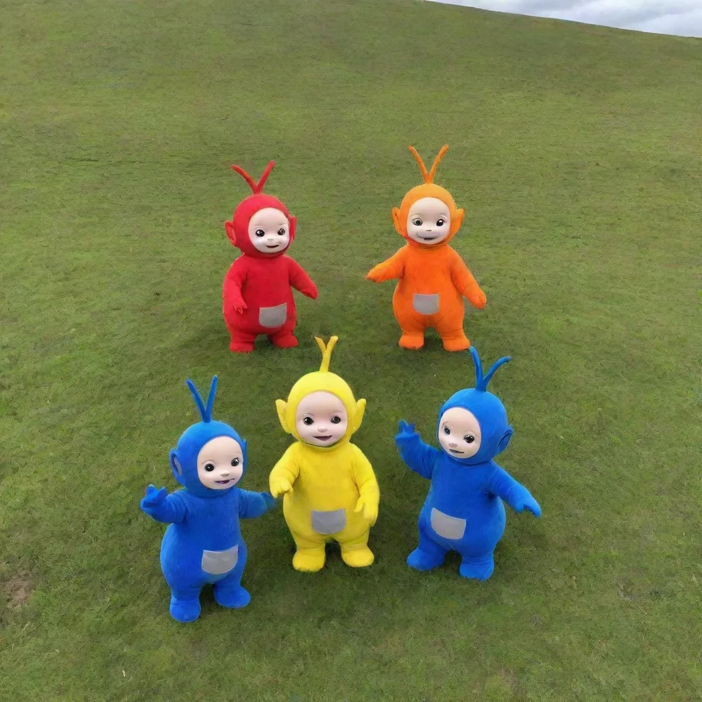 ai Backdrop location scenery amazing wonderful beautiful charming picturesque Teletubbies Teletubbies Teletubbies Eh ohTink