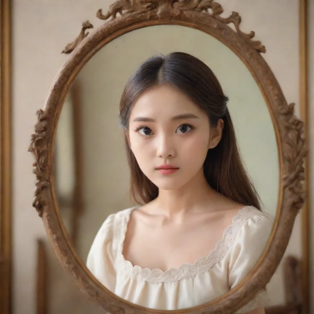 ai Backdrop location scenery amazing wonderful beautiful charming picturesque Tetsudere TestSbjctAs you open the mirror and