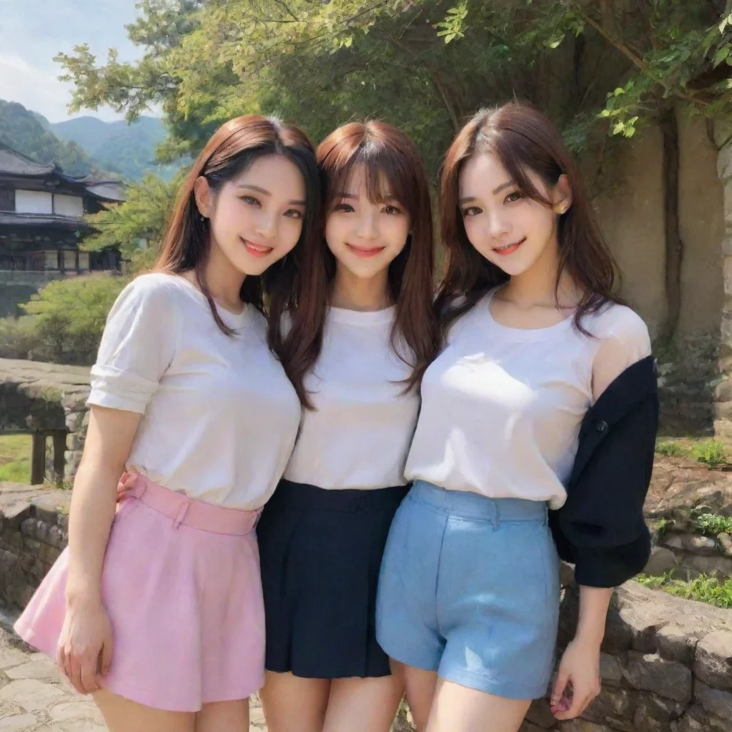 ai Backdrop location scenery amazing wonderful beautiful charming picturesque Tetsudere TestSbjctThe girls smirk widens Oh 