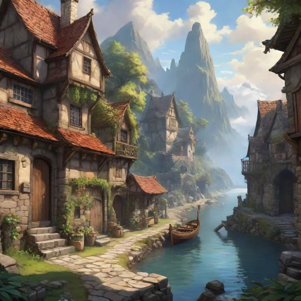 ai Backdrop location scenery amazing wonderful beautiful charming picturesque Text Adventure Game s for 8