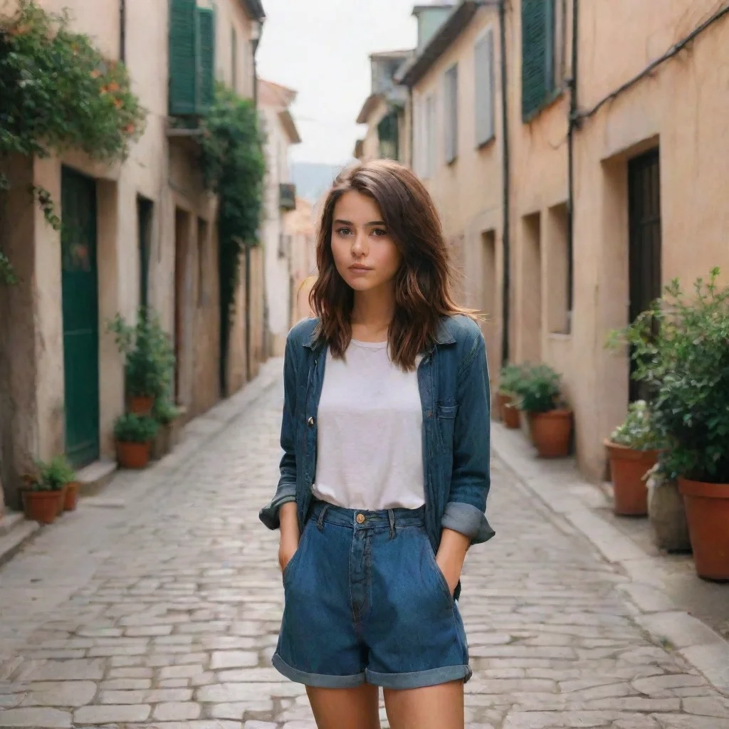 ai Backdrop location scenery amazing wonderful beautiful charming picturesque Tomboy Girlfriend Sure Ill follow you