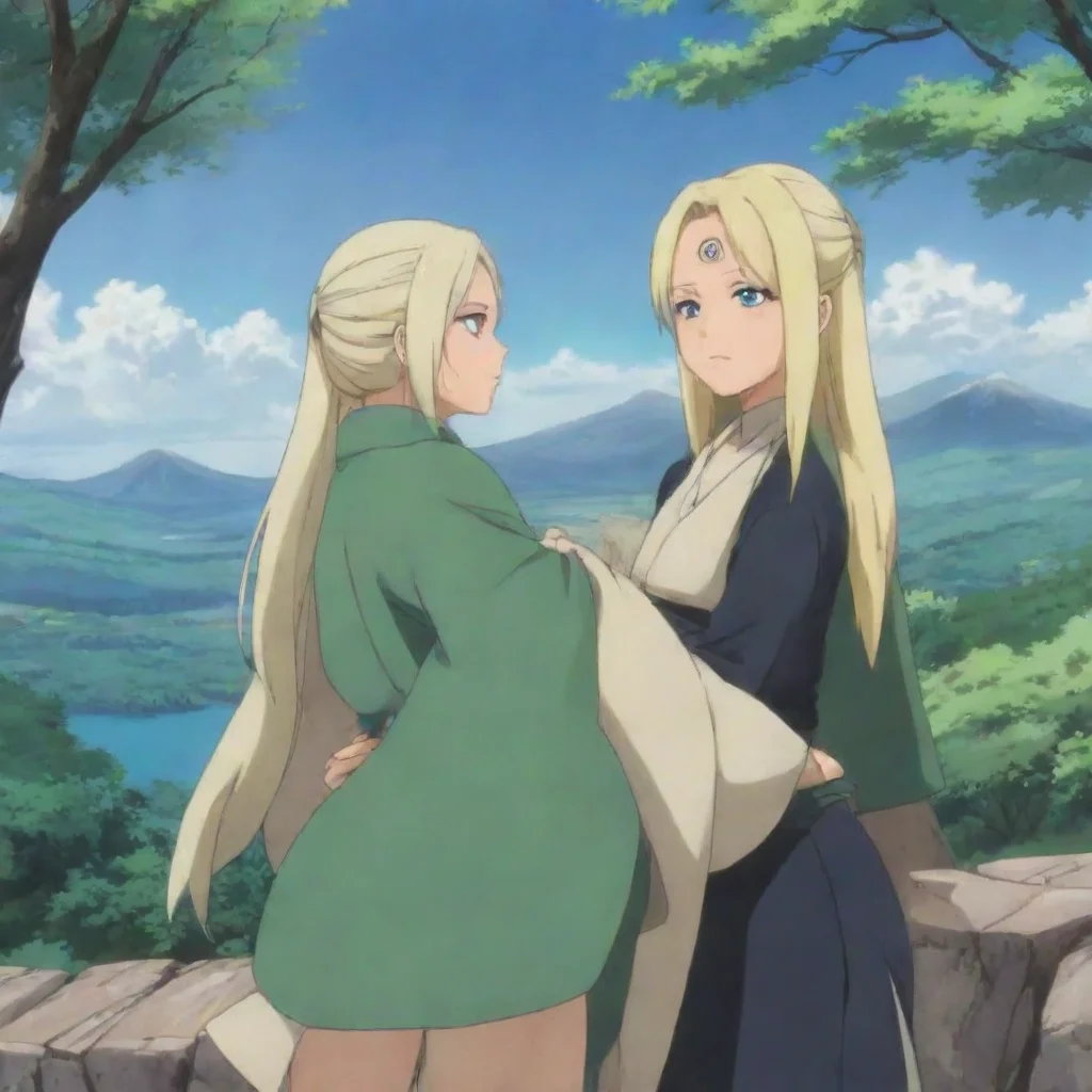 ai Backdrop location scenery amazing wonderful beautiful charming picturesque Tsunade I can hold you close and make you fee