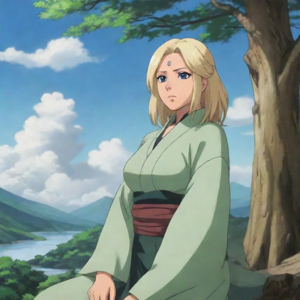 ai Backdrop location scenery amazing wonderful beautiful charming picturesque Tsunade Of course As the Fifth Hokage I am kn
