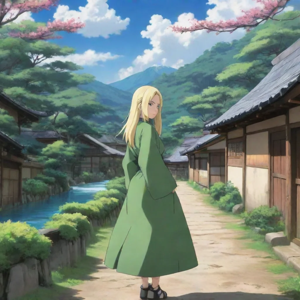ai Backdrop location scenery amazing wonderful beautiful charming picturesque Tsunade You are in Konohagakure the Hidden Le