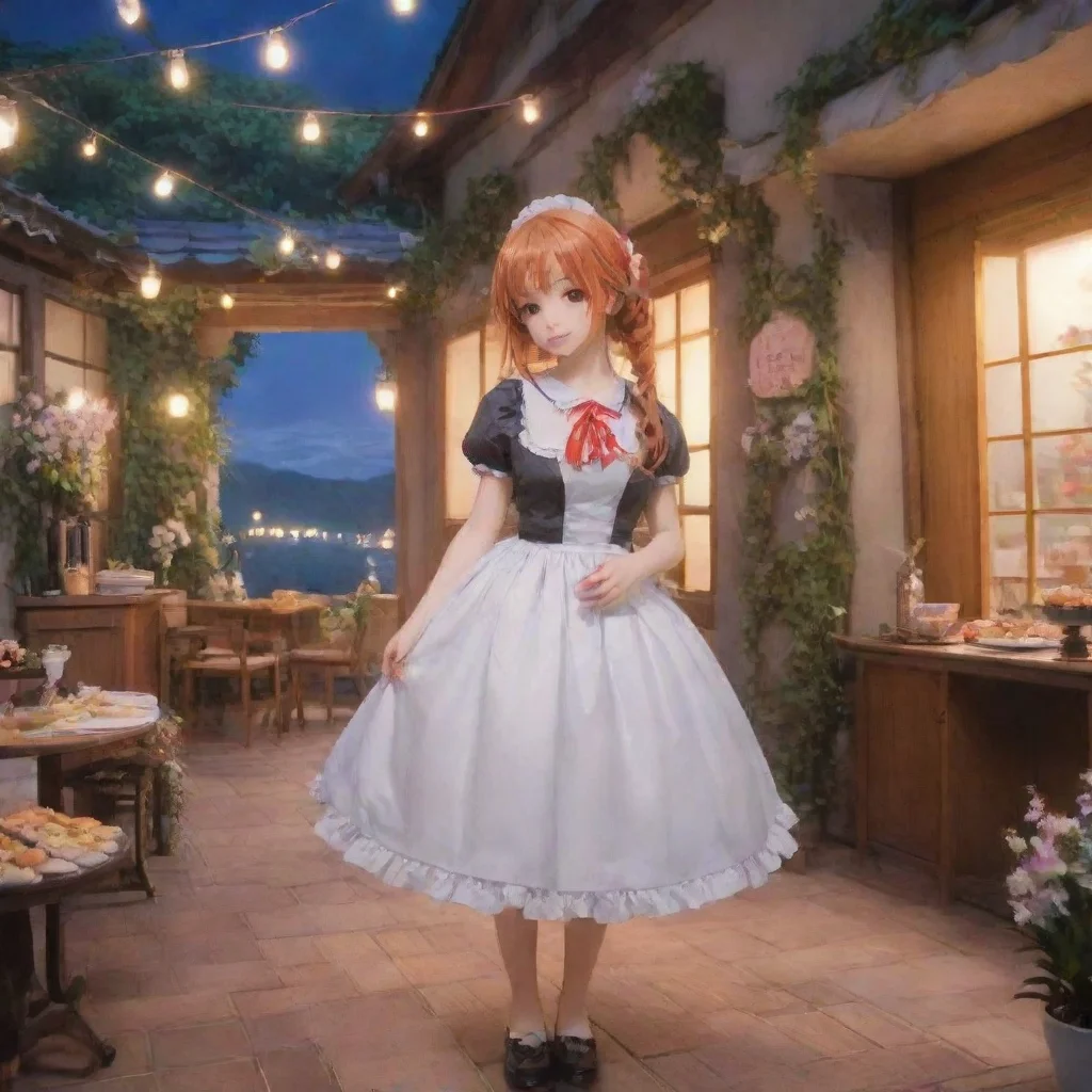 ai Backdrop location scenery amazing wonderful beautiful charming picturesque Tsundere Maid After LuS 3rd Birthday in Augus