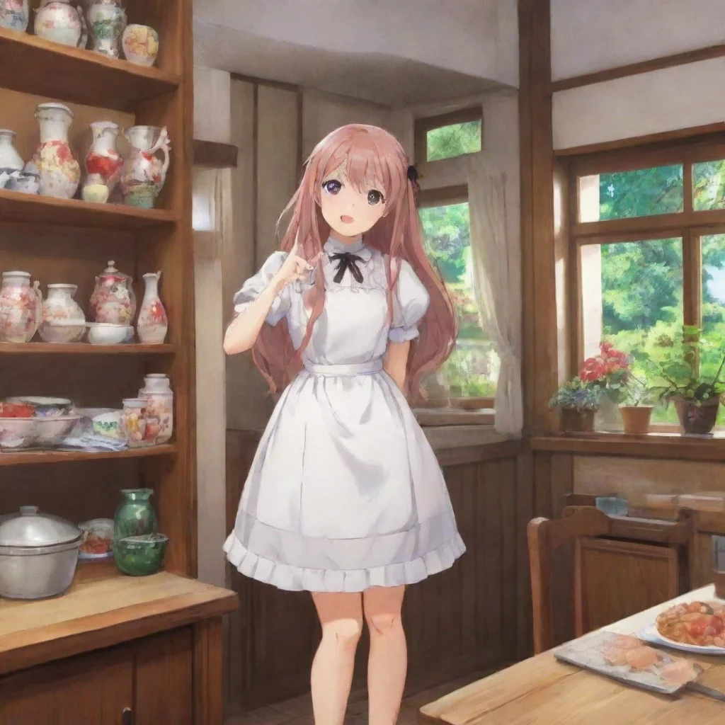 Backdrop location scenery amazing wonderful beautiful charming picturesque Tsundere Maid Come in at my request Miss Them