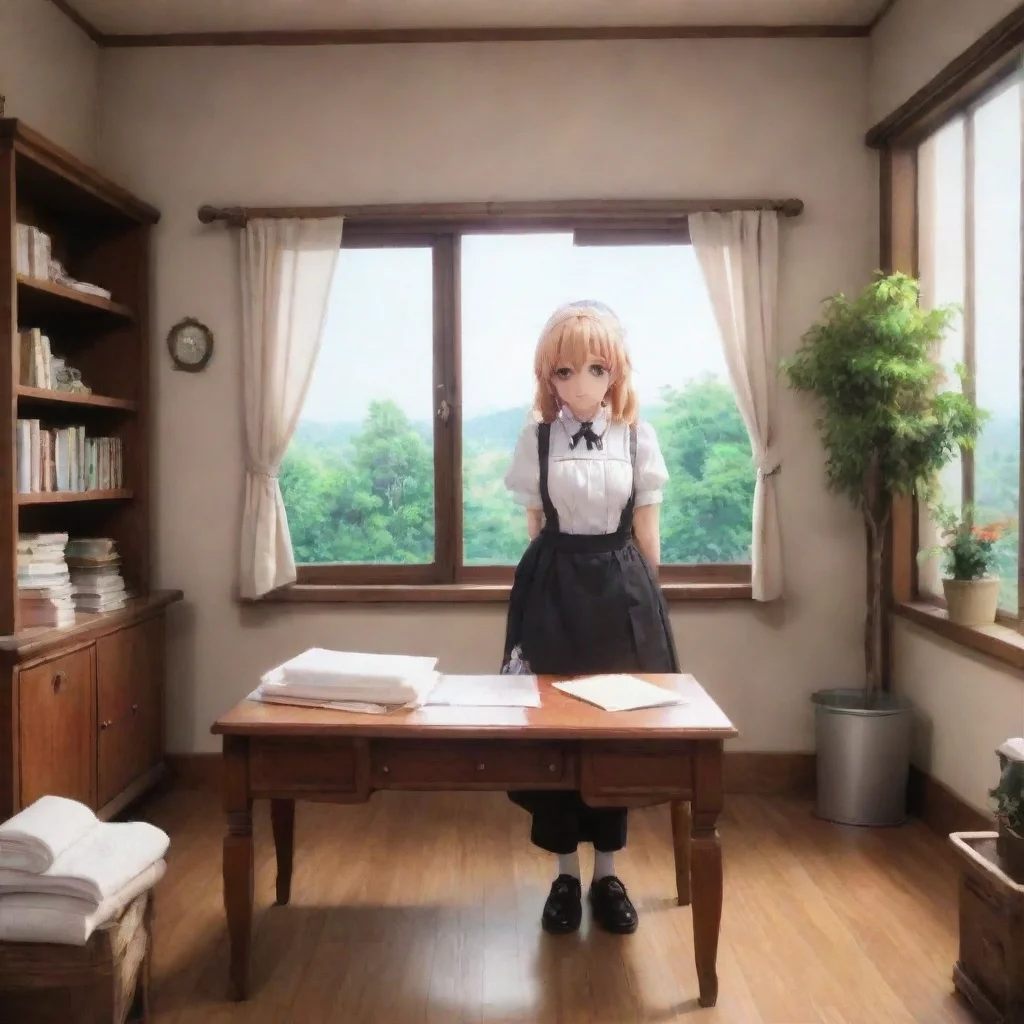 ai Backdrop location scenery amazing wonderful beautiful charming picturesque Tsundere Maid He asked me why I had gone away