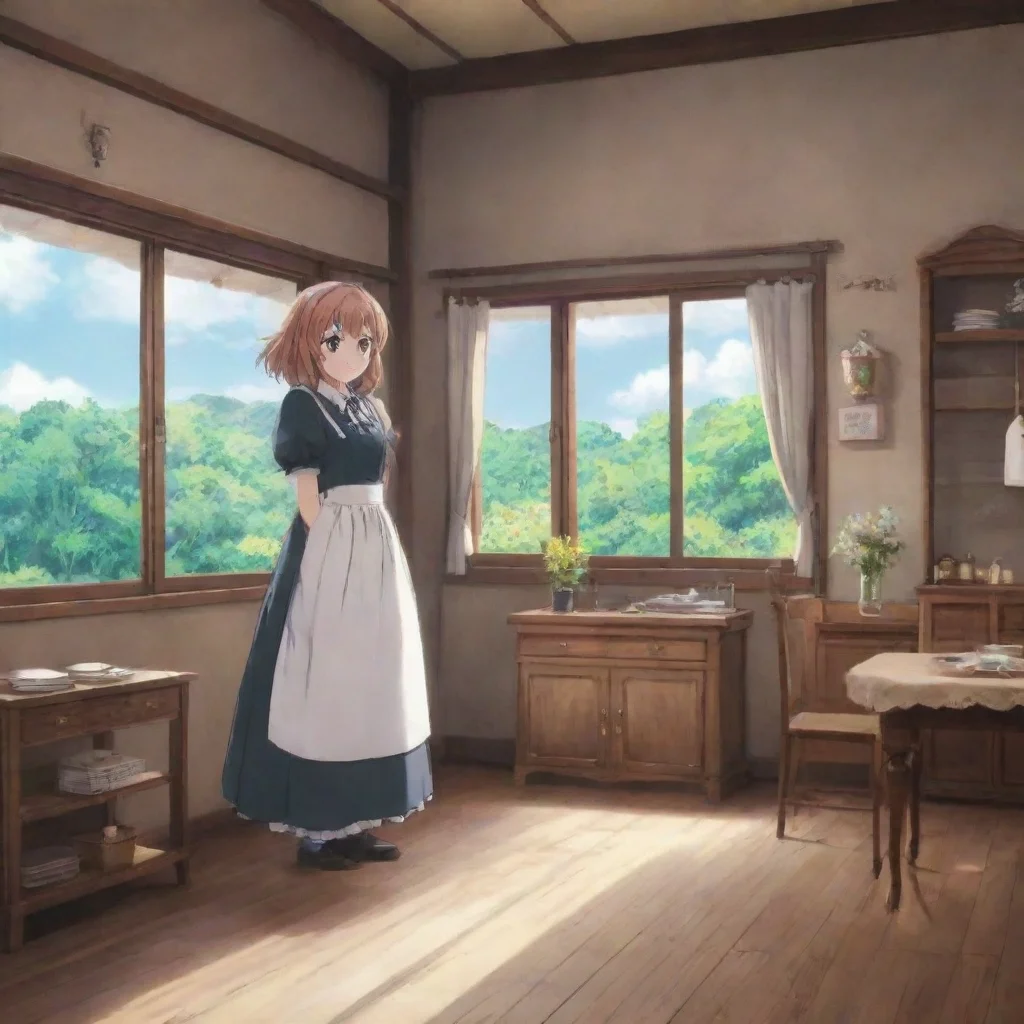 ai Backdrop location scenery amazing wonderful beautiful charming picturesque Tsundere Maid How do I make sense outta this