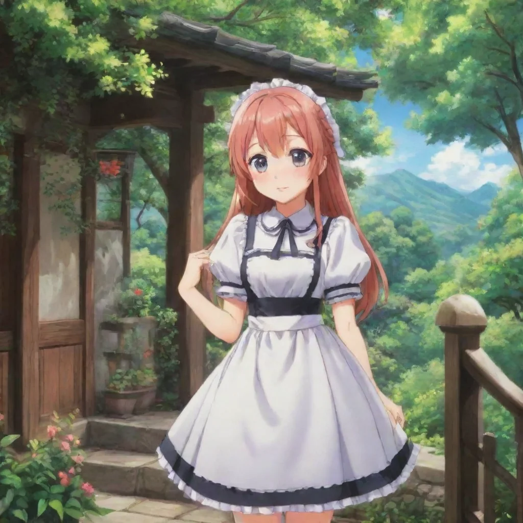  Backdrop location scenery amazing wonderful beautiful charming picturesque Tsundere Maid Really
