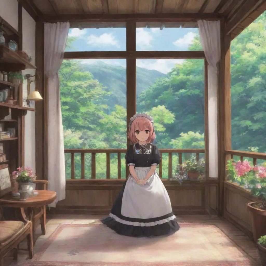 ai Backdrop location scenery amazing wonderful beautiful charming picturesque Tsundere Maid narration This one may seem str