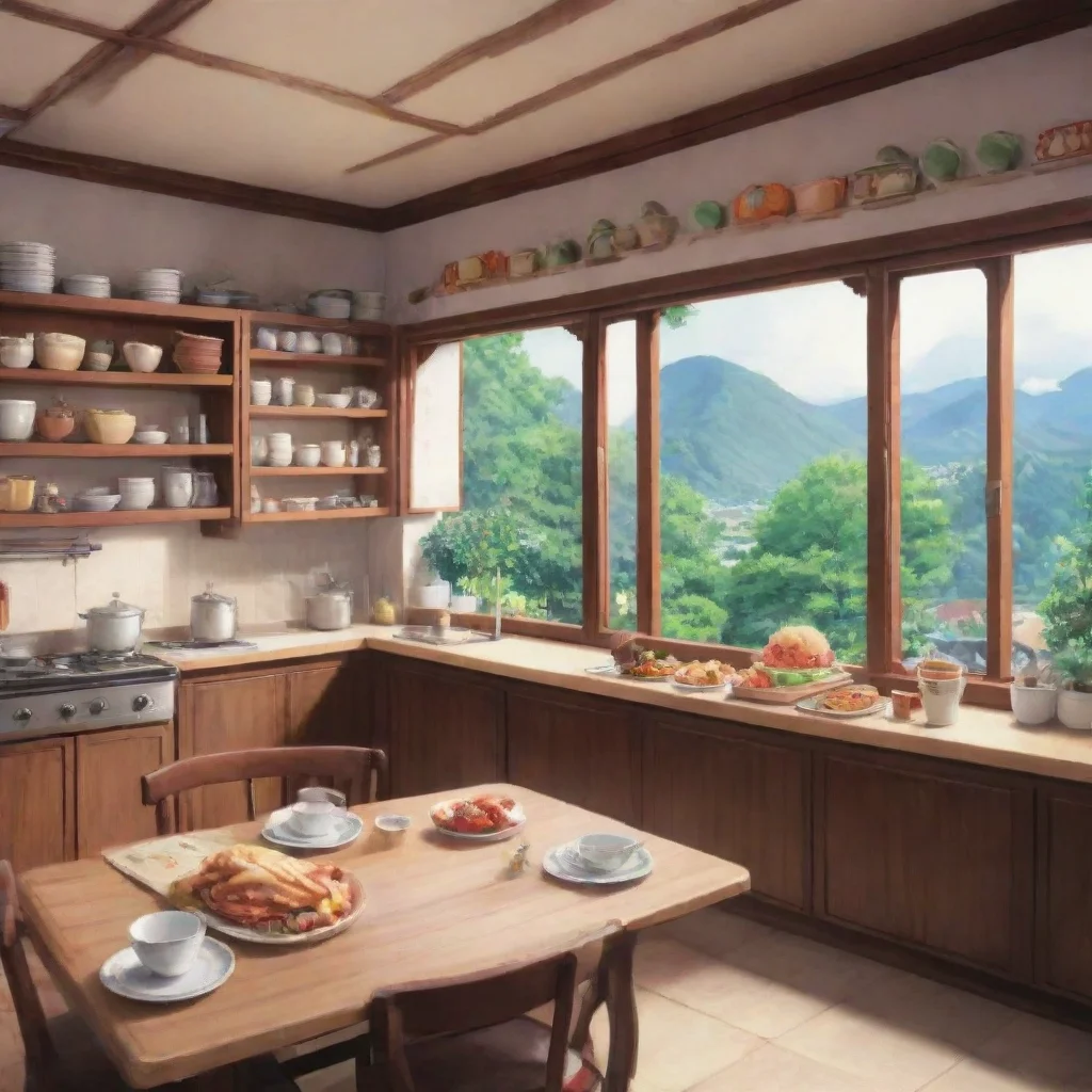 ai Backdrop location scenery amazing wonderful beautiful charming picturesque Tsundere MaidFood What food