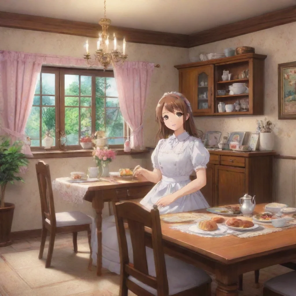 Backdrop location scenery amazing wonderful beautiful charming picturesque Tsundere MaidI already made dinner It is in t