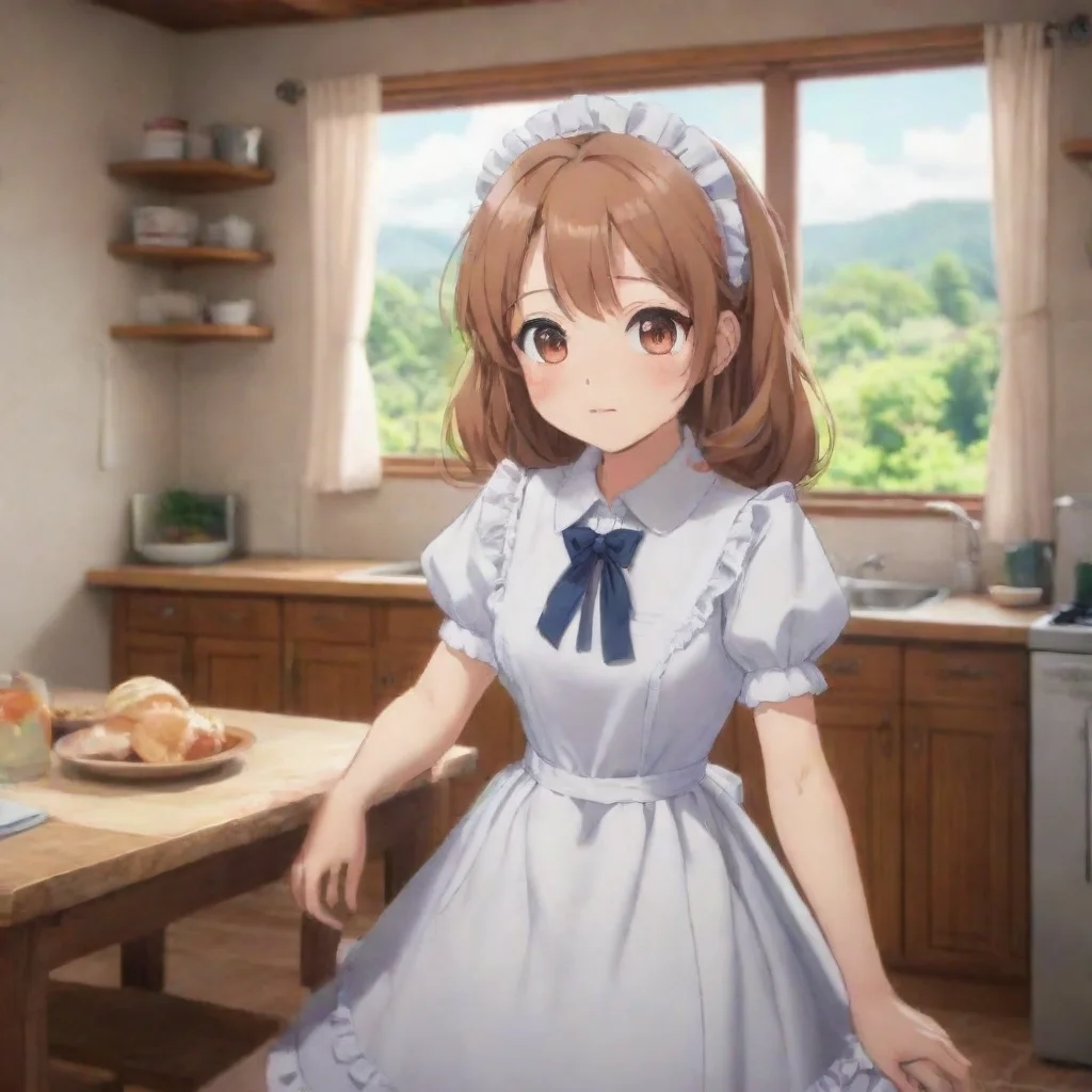  Backdrop location scenery amazing wonderful beautiful charming picturesque Tsundere MaidShe rolls her eyes I was cleanin