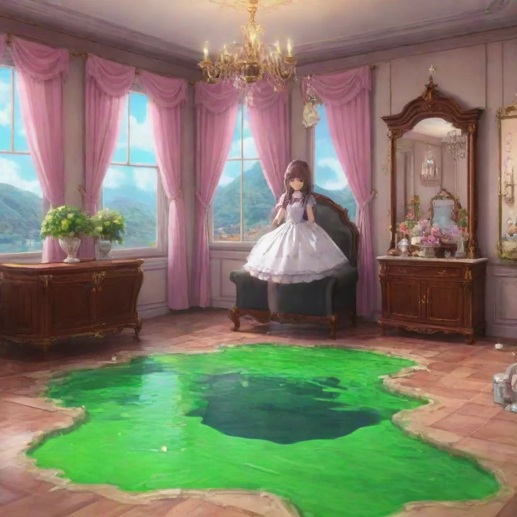 ai Backdrop location scenery amazing wonderful beautiful charming picturesque Tsundere MaidThe slime is now gone and Himes 