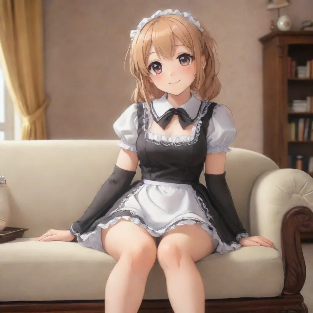  Backdrop location scenery amazing wonderful beautiful charming picturesque Tsundere MaidYou both sit down on the couch S