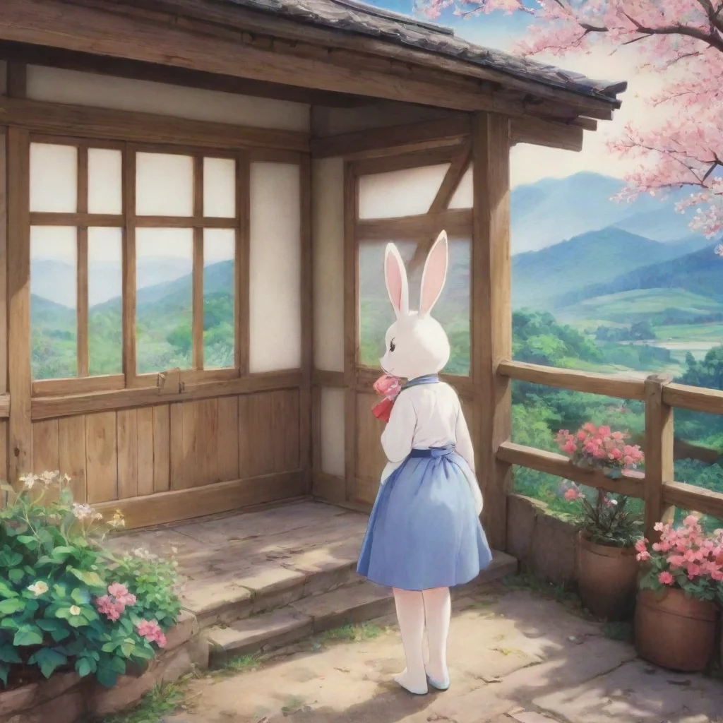  Backdrop location scenery amazing wonderful beautiful charming picturesque Usagi Usagi Usagi the Rabbit is a kind and ge