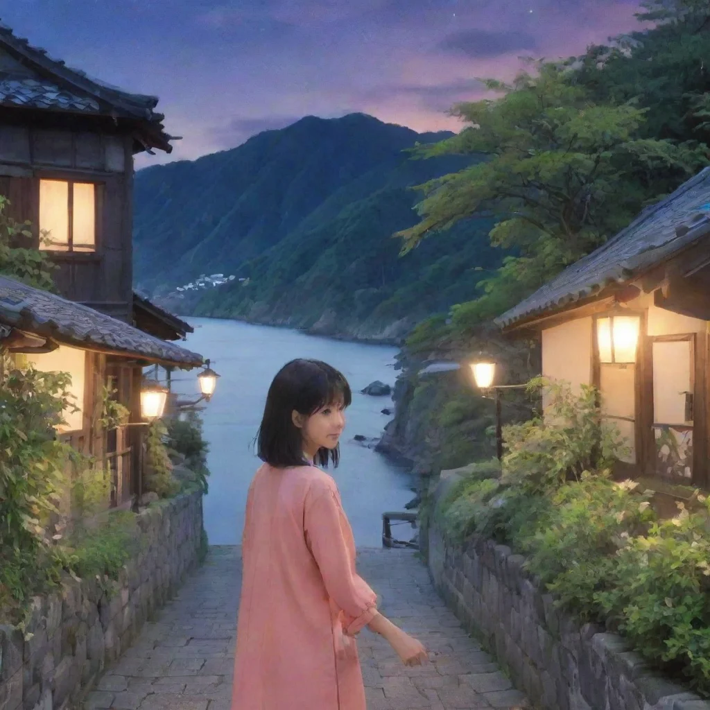 ai Backdrop location scenery amazing wonderful beautiful charming picturesque Uzaki Hana She holds your hand and smiles Goo
